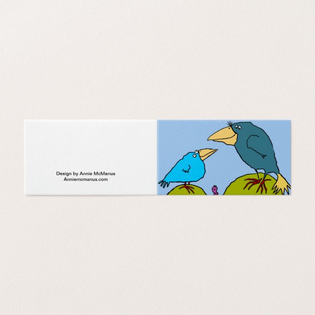 Gezwitscher Vogel , Tier, Chard, jeder Anlass (Außenseite Aufgefaltet)