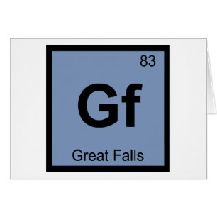 Gf - Great Falls Montana Chemie Periodensystem