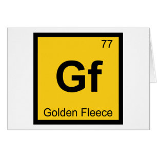 Gf - Toison d'Or Tableau périodique de la chimie g
