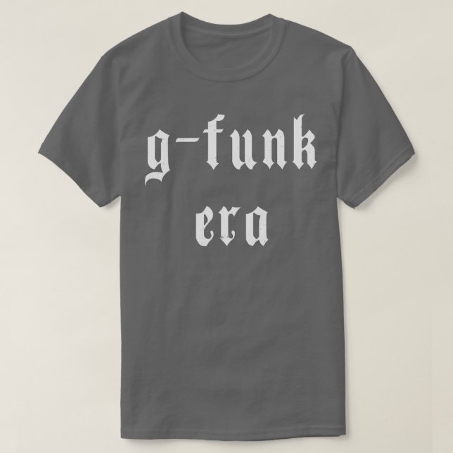 Gfunk-Ära T-Shirt (Design vorne)