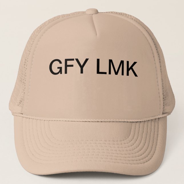 GFY LMK TRUCKERKAPPE (Vorderseite)