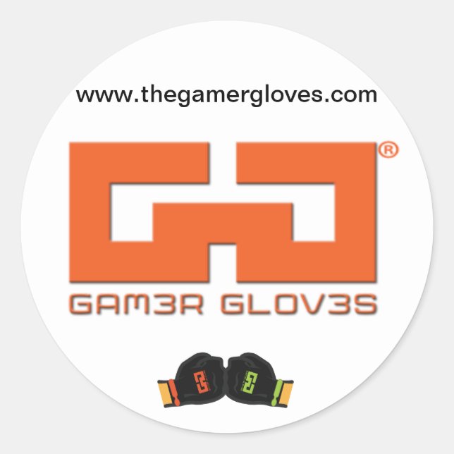 GG-Aufkleber Runder Aufkleber (Vorderseite)