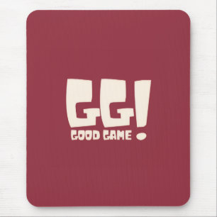 GG Good Game Retro-Spieler Mousepad