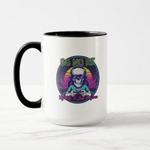 GG No Re Gamer-Totenkopf-Tasse Tasse