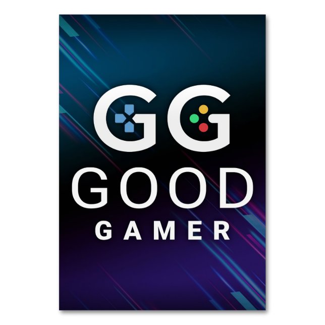 GG-Video Tischnummer (Vorderseite)