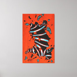 GGAST - Energy Code ECL7 - Stretched Canvas Print Leinwanddruck