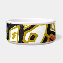 GGAST Keramik Pet Bowl - GOLD Collection