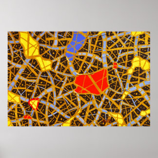 GGAST Poster Druck 11L25 - Gold Kollektion