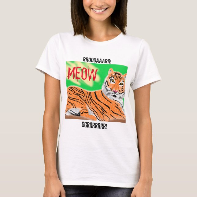 GGGRRRRRRRRRR! TIGER T-Shirt (Vorderseite)