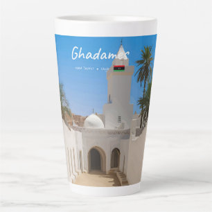 Ghadames, Libyen - Große Weiße Moschee Milchtasse