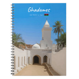 Ghadames, Libyen - Weiße Moschee Notizblock