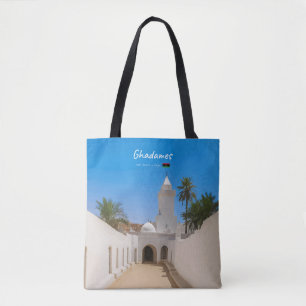 Ghadames, Libyen - Weiße Moschee Tasche