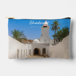 Ghadames, Libyen - Weiße Moschee Zubehörtasche