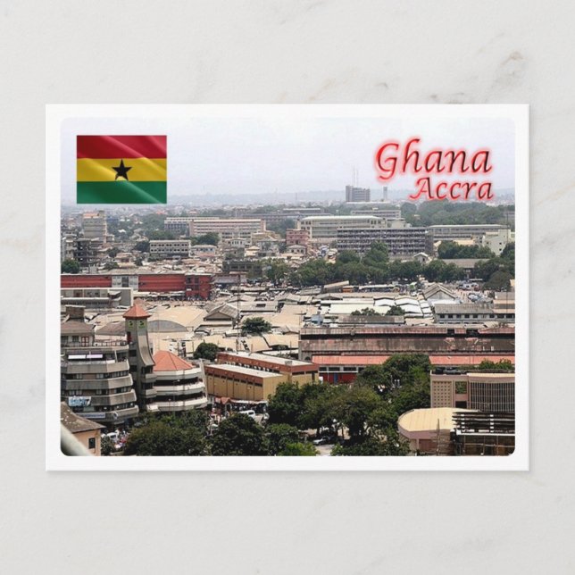 Ghana - Accra North - Postkarte (Vorderseite)