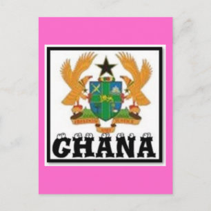 Ghana (Afrika) Postkarte