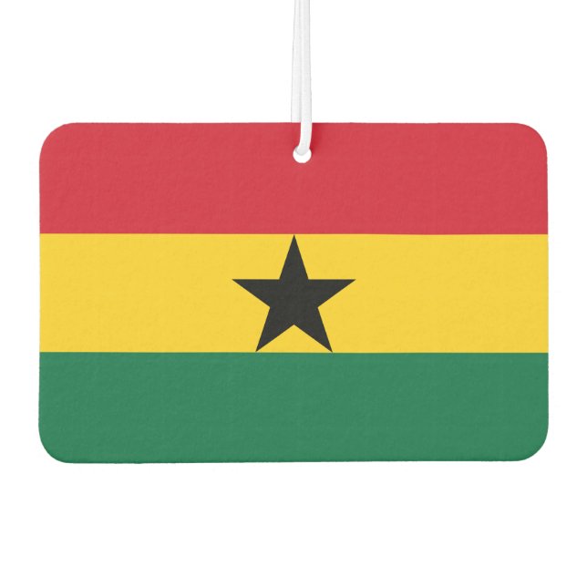 Ghana Autolufterfrischer (Vorderseite)