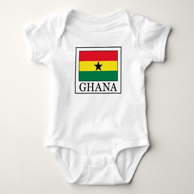 Ghana Baby Strampler (Vorderseite)