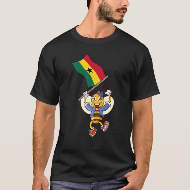 Ghana Bee T-Shirt (Vorderseite)
