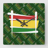 Ghana-Bürsten-Flagge