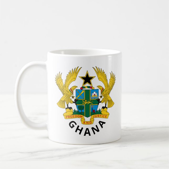 Ghana Coffee Tasse (Links)