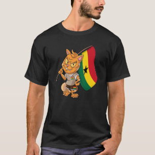 Ghana-Fan-Katze T-Shirt