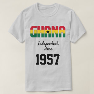 Ghana Fête de l'Indépendance Drapeau T-shirt