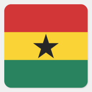 Ghana Flag Sticker
