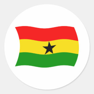Ghana Flag Sticker