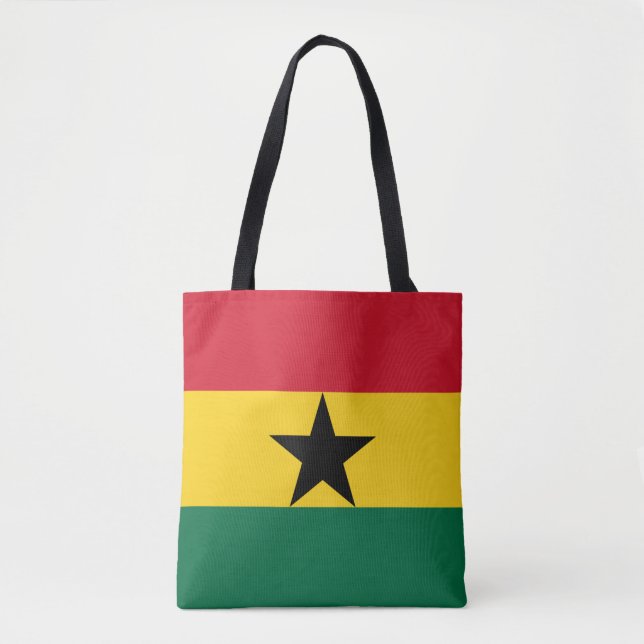 Ghana flag Tote Tasche (Vorderseite)