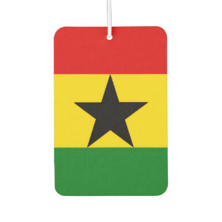 Ghana-Flagge Autolufterfrischer