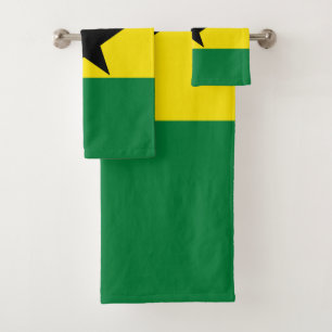 Ghana-Flagge Badhandtuch Set