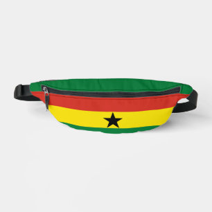 Ghana-Flagge Bauchtasche
