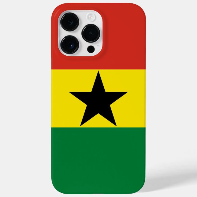 Ghana-Flagge Case-Mate iPhone 14 Pro Max Hülle (Rückseite)