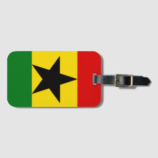 Ghana-Flagge Gepäckanhänger