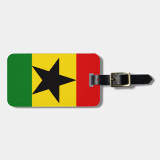 Ghana-Flagge Gepäckanhänger
