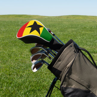 Ghana-Flagge Golf Headcover