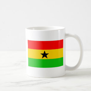 Ghana-Flagge Kaffeetasse