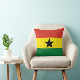 Ghana-Flagge Kissen