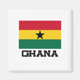 Ghana-Flagge Magnet
