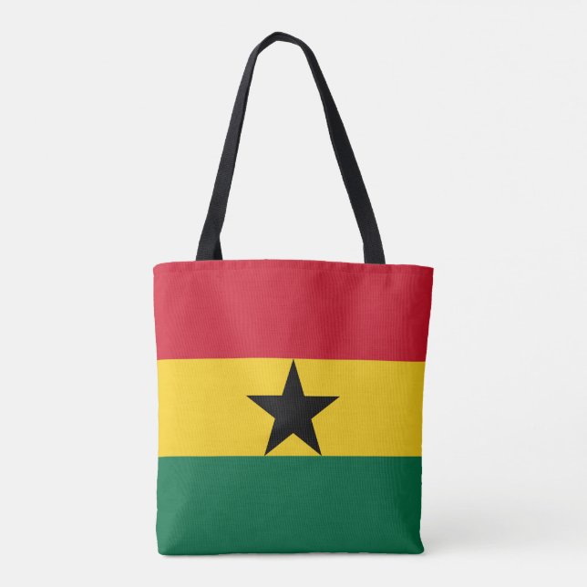 Ghana-Flagge Tasche (Rückseite)