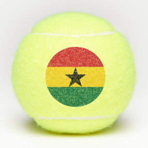 Ghana-Flagge Tennisbälle