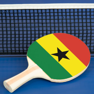 Ghana-Flagge Tischtennis Schläger