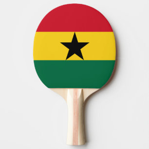 Ghana-Flagge Tischtennis Schläger