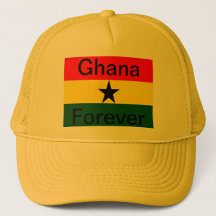 Ghana-Flagge Truckerkappe