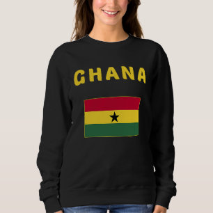 Ghana-Flaggen-Souvenir Ghaner Sweatshirt