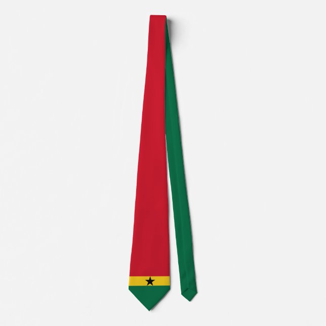 Ghana flagNeck Tie Krawatte (Vorderseite)