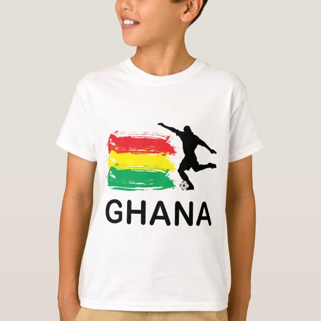Ghana Football T-Shirt (Vorderseite)