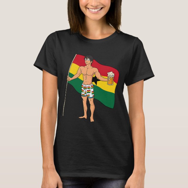 Ghana Hot Boy T-Shirt (Vorderseite)