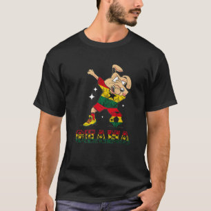Ghana Hund Ghana Flagge Ghanesischer Stolz Ghana F T-Shirt