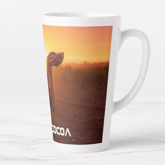 GHANA - I LOVE COCOA MILCHTASSE (Rechts)